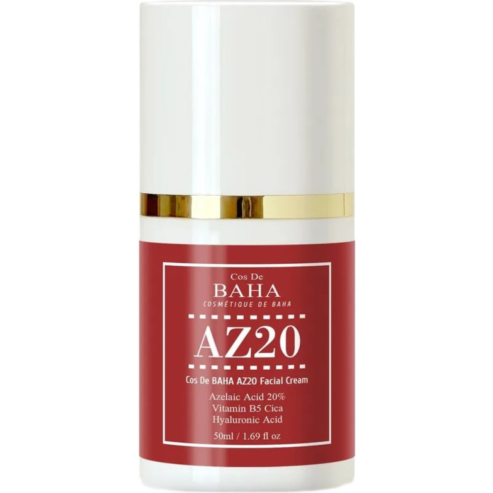 Крем для обличчя із азелаїновою кислотою 20% - Cos De Baha AZ20 Facial Cream фото 2