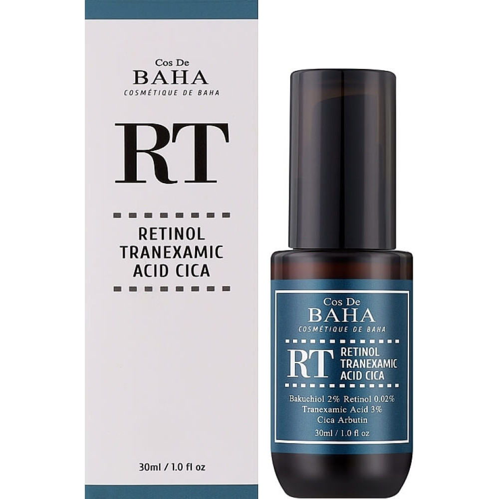 Сироватка для обличчя та шиї - Cos De BAHA RT Retinol Tranexamic Acid Cica фото 2