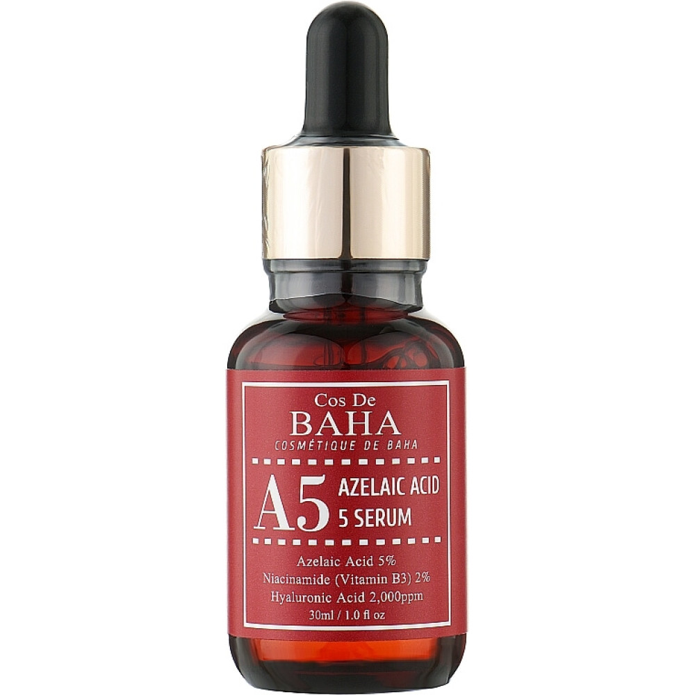 Сироватка для обличчя з азелаїновою кислотою 5% - Cos De Baha A5 Azlaic Acid 5% Serum фото 2