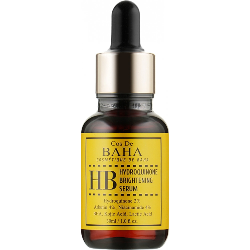 Осветляющая сыворотка с гидрохиноном - Cos De Baha HB Hydroquinone Brightening Serum
