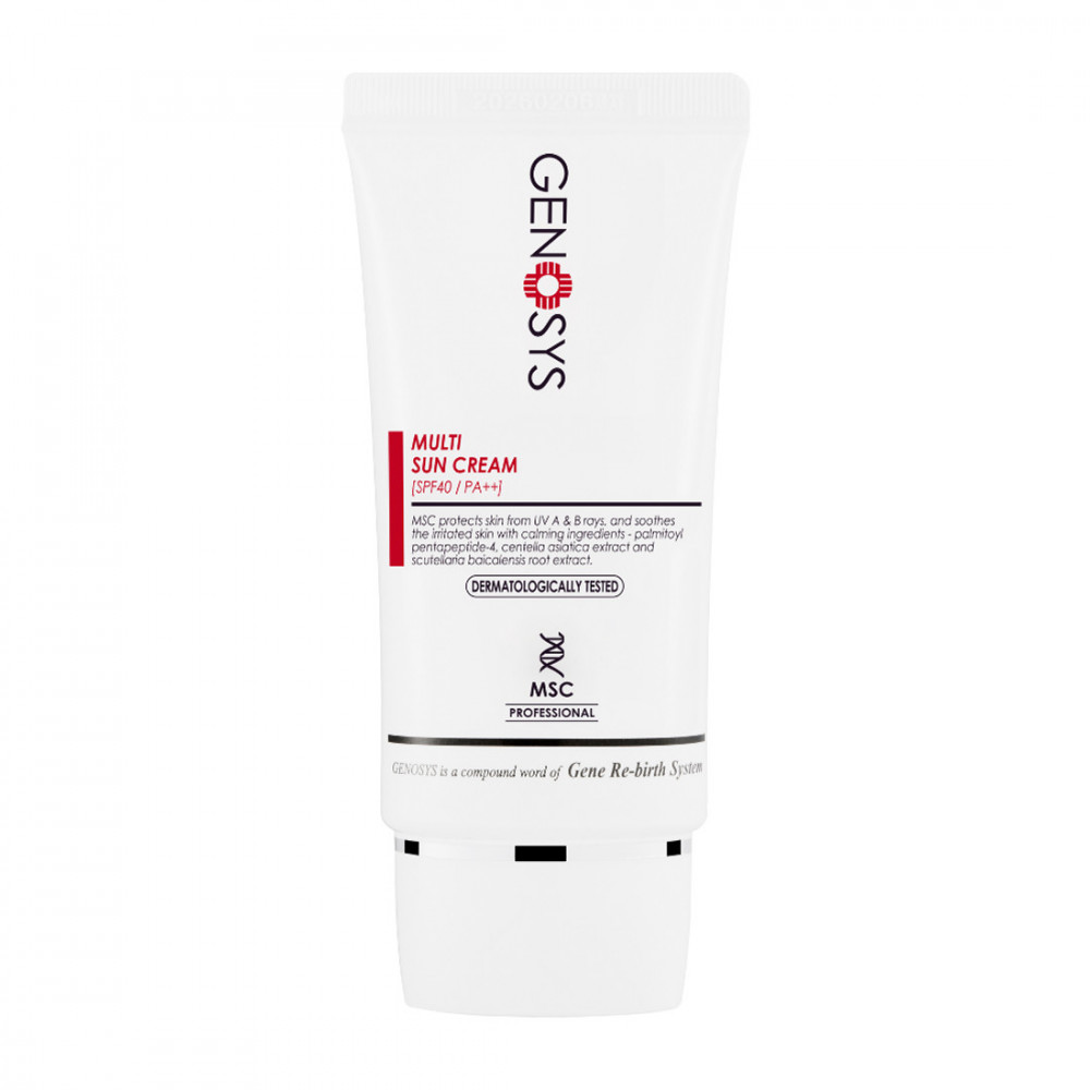 Сонцезахисний крем SPF40 - Genosys Multi Sun Cream (MSC) SPF40 - Фото 1