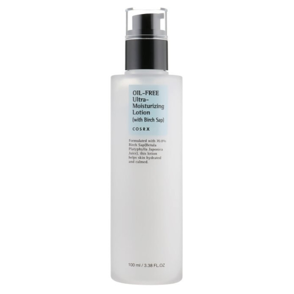 Безмасляний легкий зволожуючий лосьйон з березовим соком - Cosrx Oil Free Ultra Moisturizing Lotion фото 2