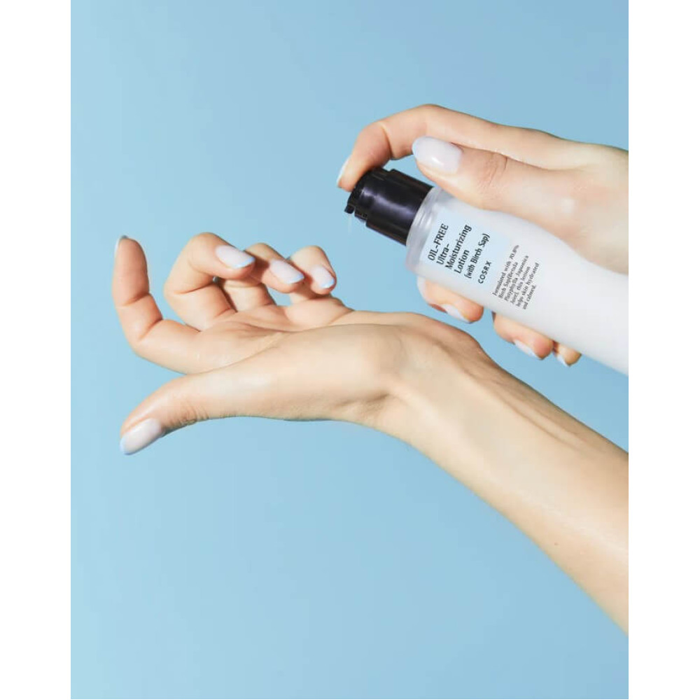 Безмасляний легкий зволожуючий лосьйон з березовим соком - Cosrx Oil Free Ultra Moisturizing Lotion фото 4