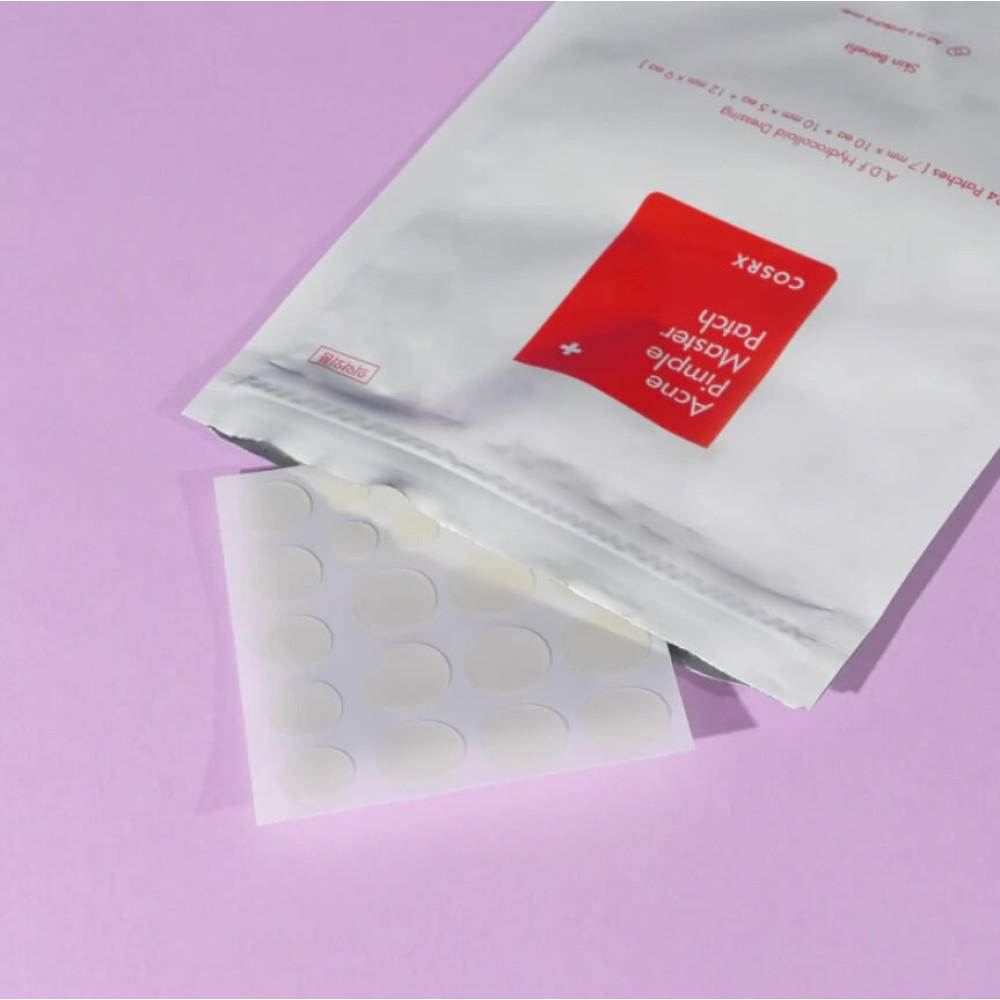 Гидроколлоїдні пластирі для швидкого точкового видалення акне - Cosrx Acne Pimple Master Patch фото 3