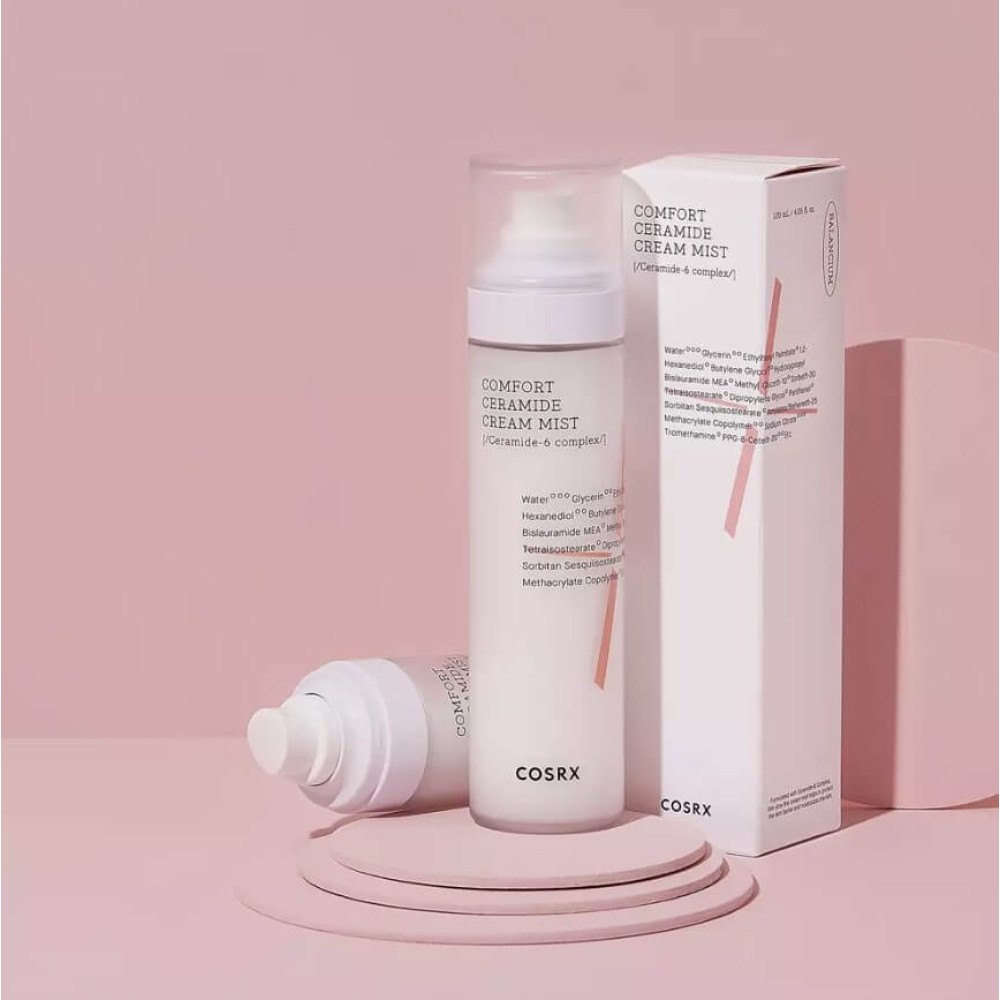 Заспокійливий спрей з церамідами - Cosrx Balancium Comfort Ceramide Cream Mist фото 4