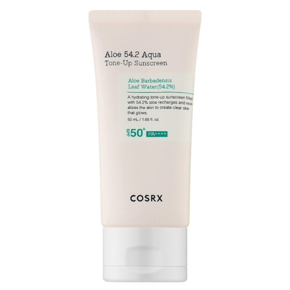 Зволожуючий санблок з алое, що візуально коригує тон шкіри SPF50+/PA++++ - Cosrx Aloe 54.2 Aqua Tone-Up Sunscreen SPF50+/PA++++ фото 2
