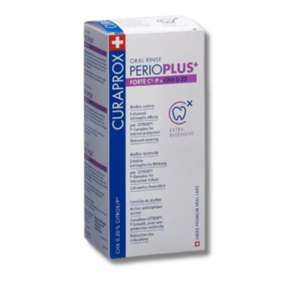 Ополаскиватель для полости рта - Curaprox CHX 220 Forte Perio Plus+ - Фото 1