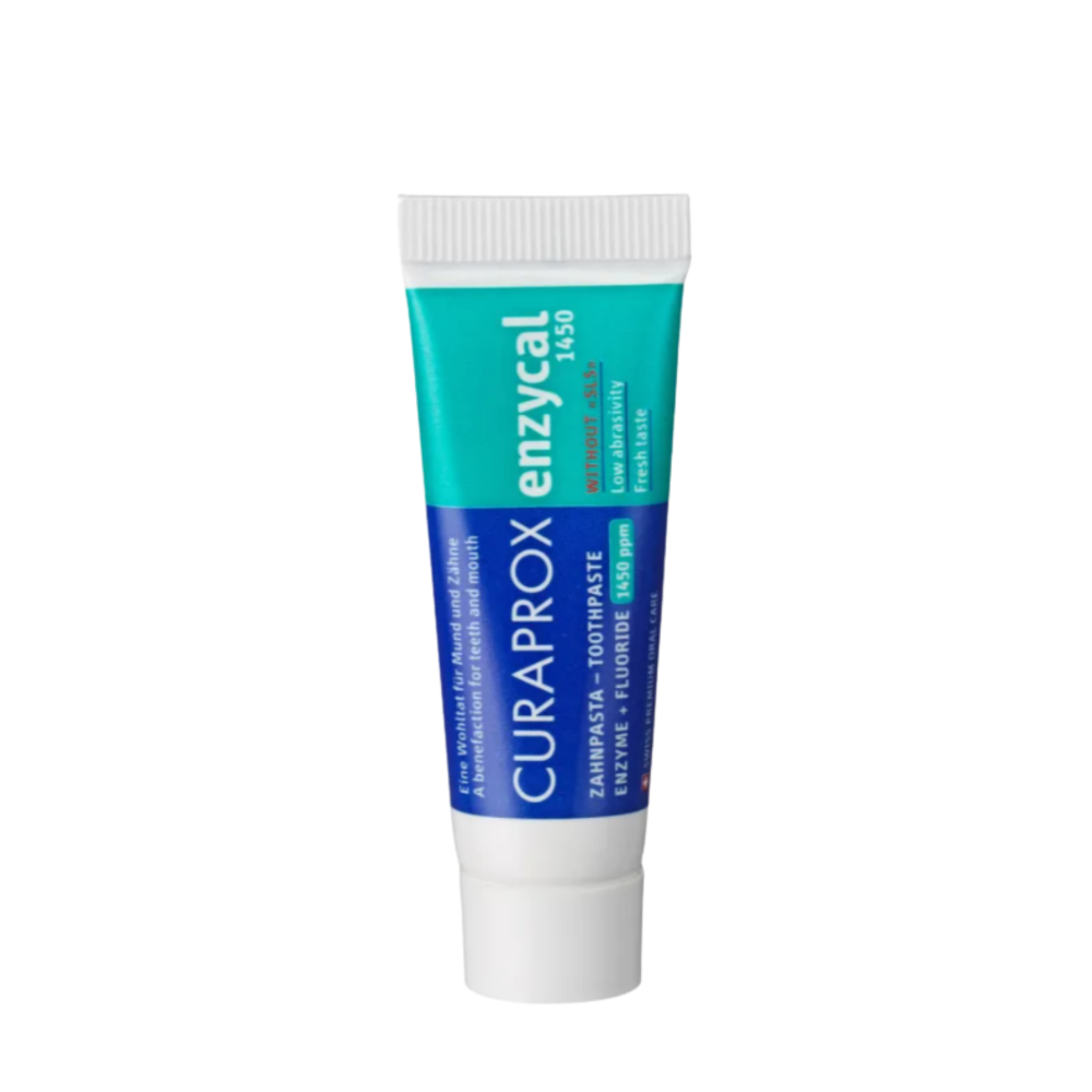 Зубна паста ферментна - Curaprox Enzycal 1450 (10 ml) - Фото 1