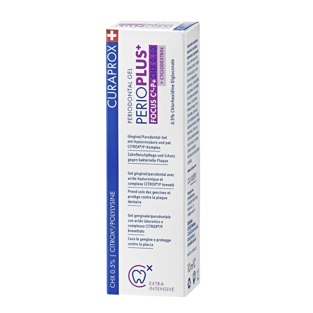 Гель для ясен - Curaprox CHX 750 Perio Plus+ Focus  - Фото 1