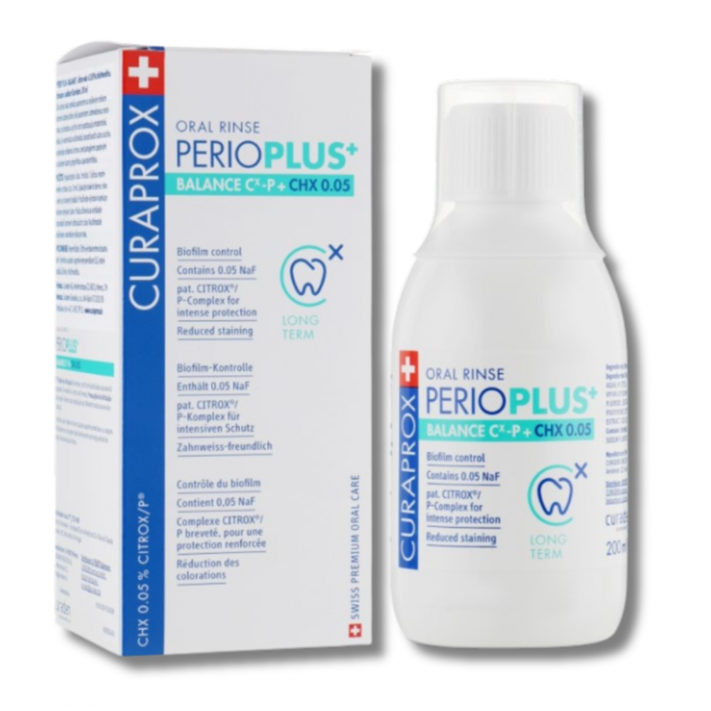 Ополіскувач для ротової порожнини - Curaprox CHX 205 Balance Perio Plus+	 - Фото 1