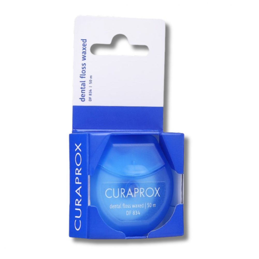 Нить межзубная мятная - Curaprox DF 834 Dental Floss - Фото 1
