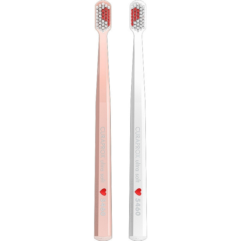 Набір зубних щіток "Duo Love 2025" - Curaprox CS 5460 Ultra Soft Duo Love Edition 2025 фото 2