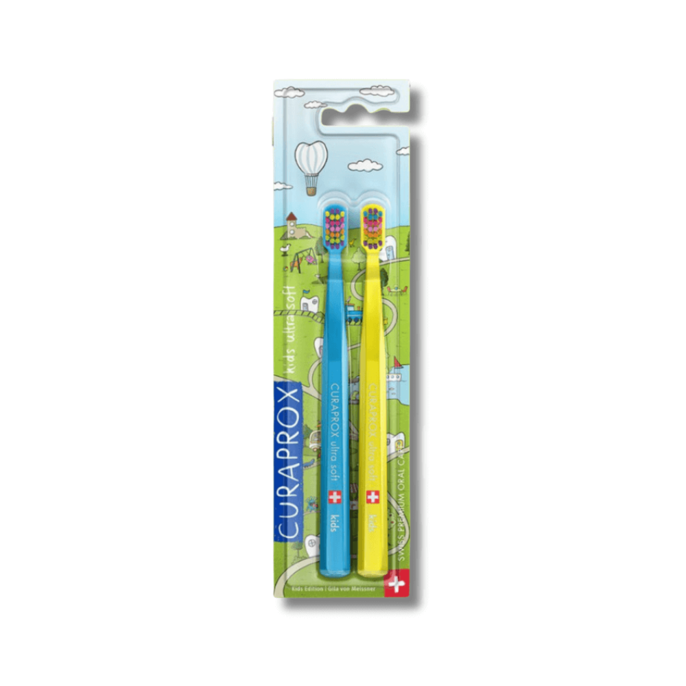 Набір зубних щіток ультра софт - Curaprox Kids Toothbrush Duo Special Edition 2025