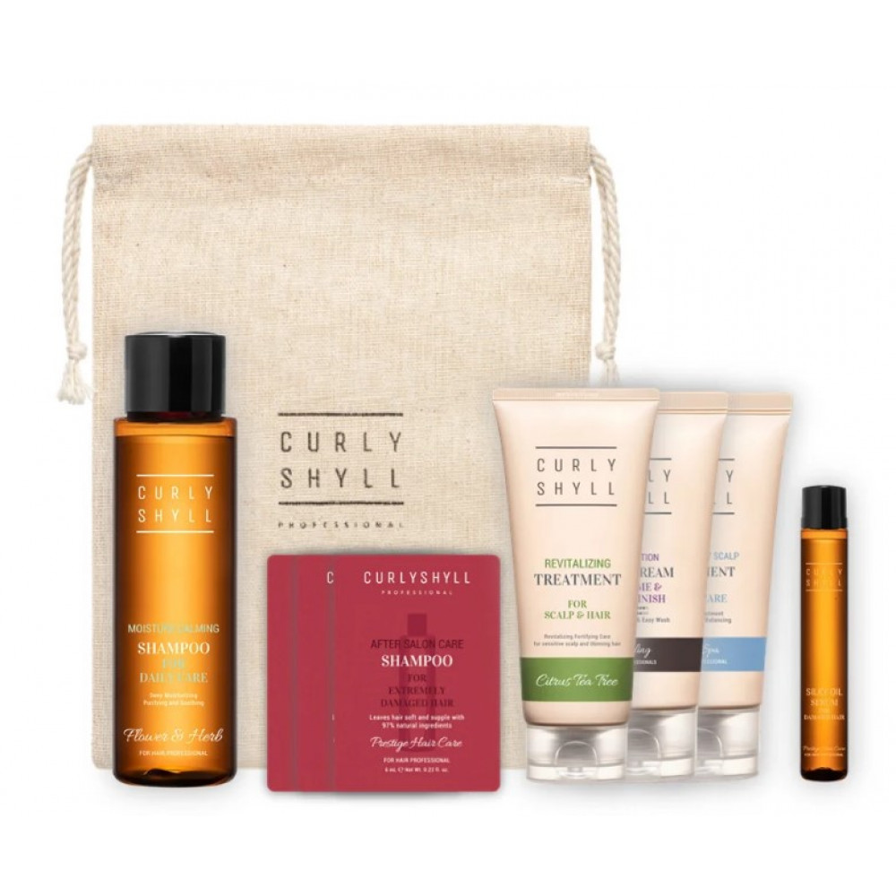 Набор миниатюр - Curly Shyll Deluxe Travel Kit - Фото 1