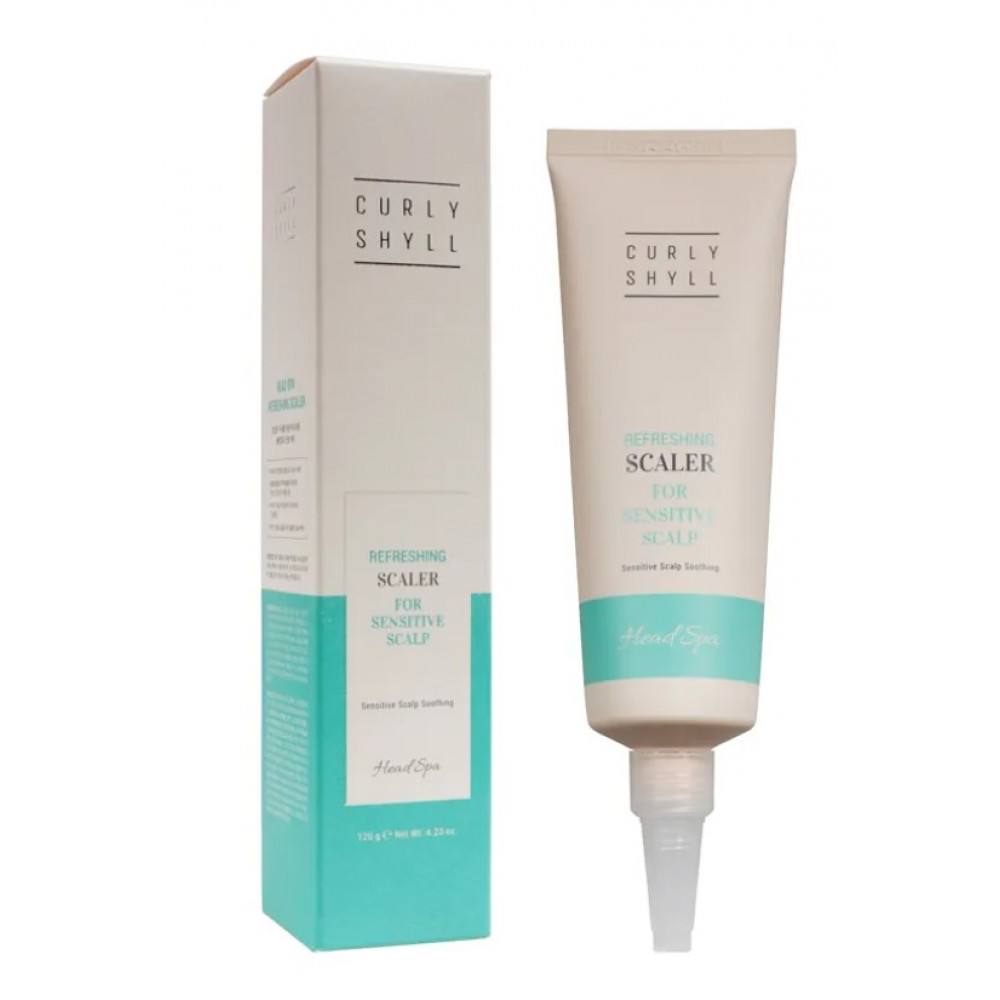 Пілінг для очищення чутливої шкіри голови - Curly Shyll Refreshing Scaler for Sensitive Scalp - Фото 1