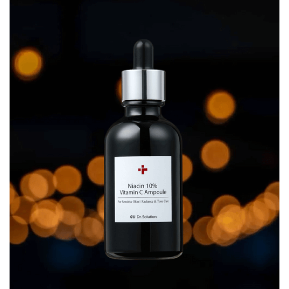 Ампула з ніацинамідом 10% та вітаміном С - Cuskin Dr. Solution Niacin 10% Vitamin C Ampoule фото 2