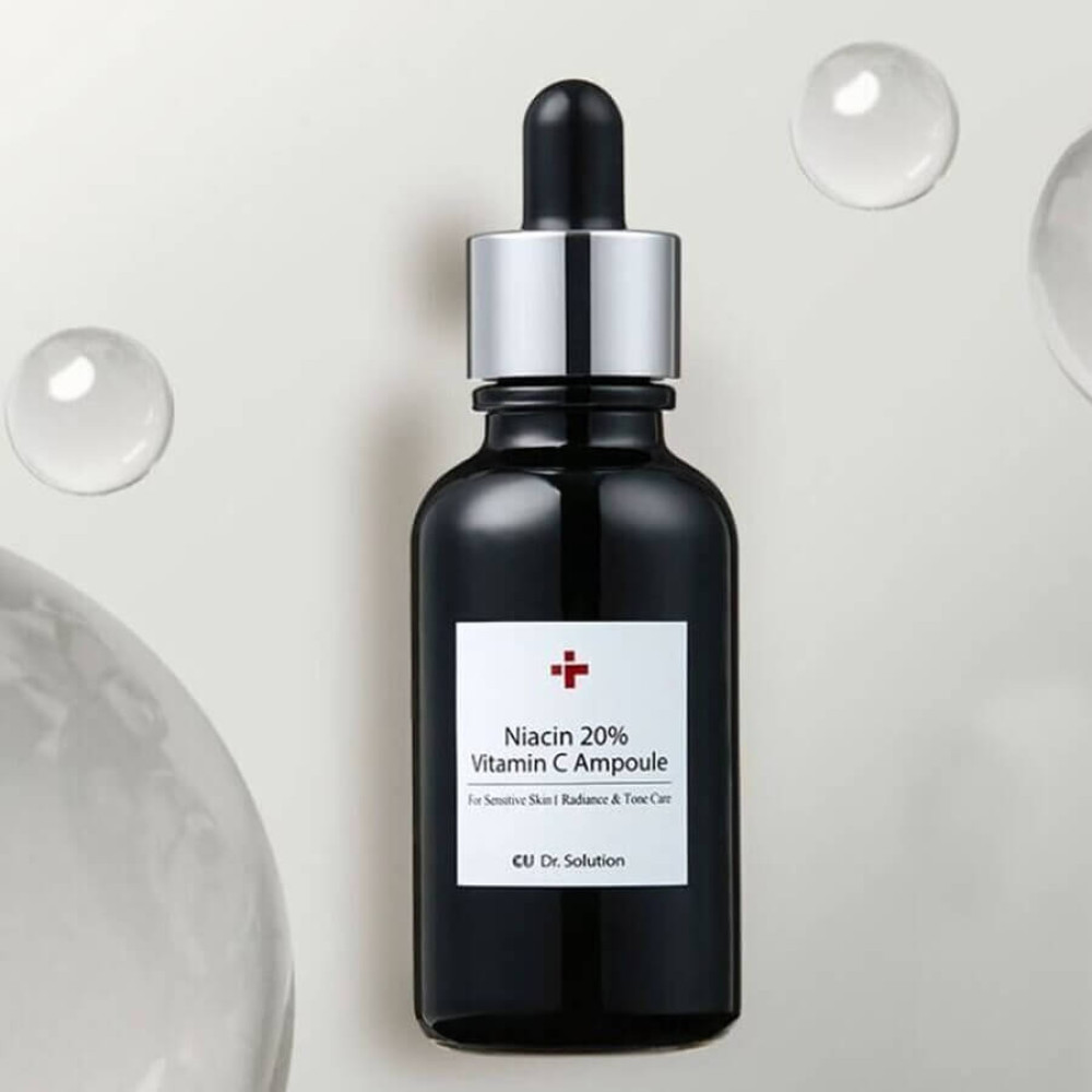 Ампула з ніацинамідом 20% та вітаміном С - Cuskin Dr. Solution Niacin 20% Vitamin C Ampoule фото 2