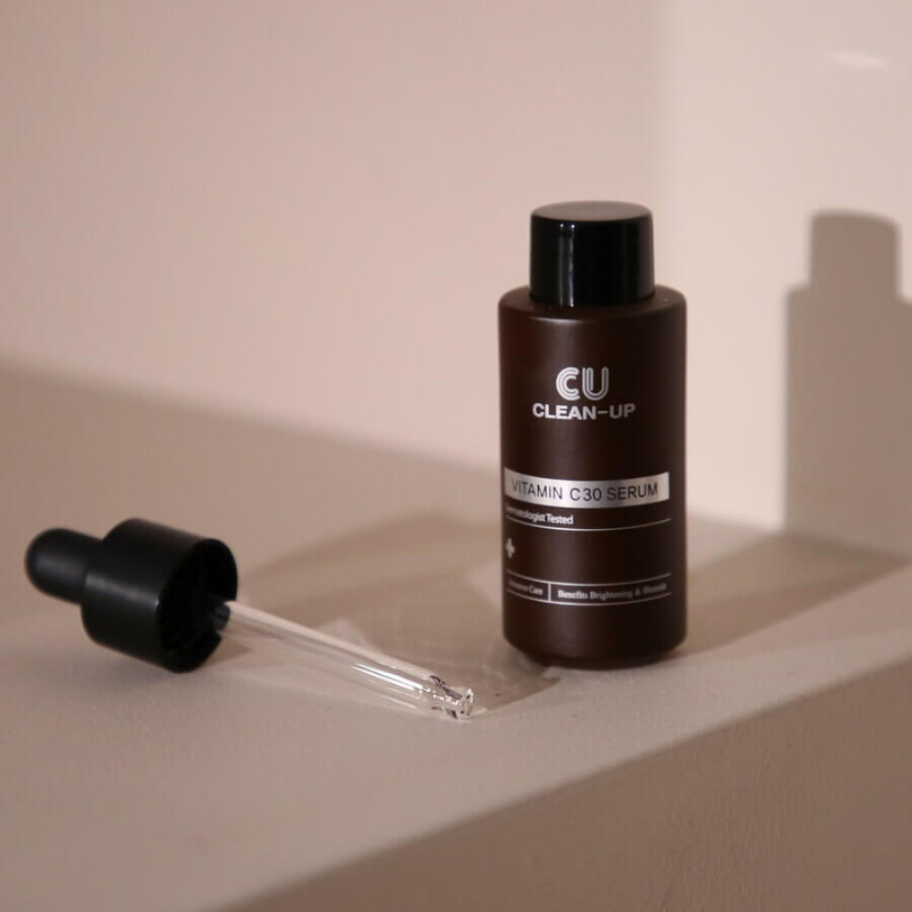 Двофазна сироватка з вітаміном С — Cuskin Clean-Up Vitamin C30 Serum фото 2