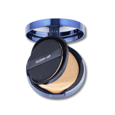 Инновационный кушон со сменным блоком (21 тон) - Cuskin Clean-Up Skinfit Cushionpact No.21 SPF 50+ PA+++