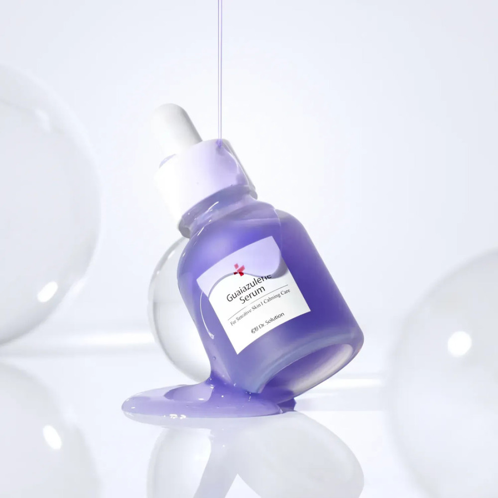 Інтенсивна заспокійлива сироватка — Cuskin Dr. Solution Guaiazulene Serum фото 5