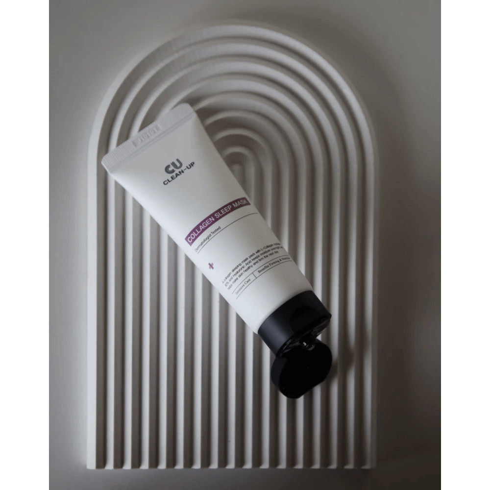 Коллагеновая ночная маска - Cuskin Clean-Up Collagen Sleep Mask фото 4