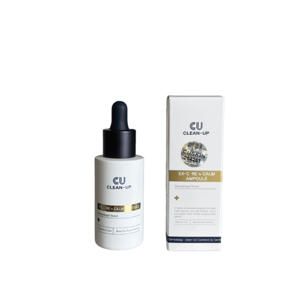 Лифтинг-концентрат с полинуклеотидами - Cuskin Clean-Up Ex-C Re N Calm Ampoule фото 4