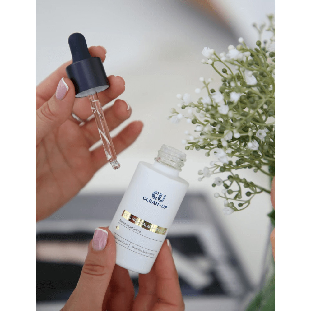 Лифтинг-концентрат с полинуклеотидами - Cuskin Clean-Up Ex-C Re N Calm Ampoule фото 2