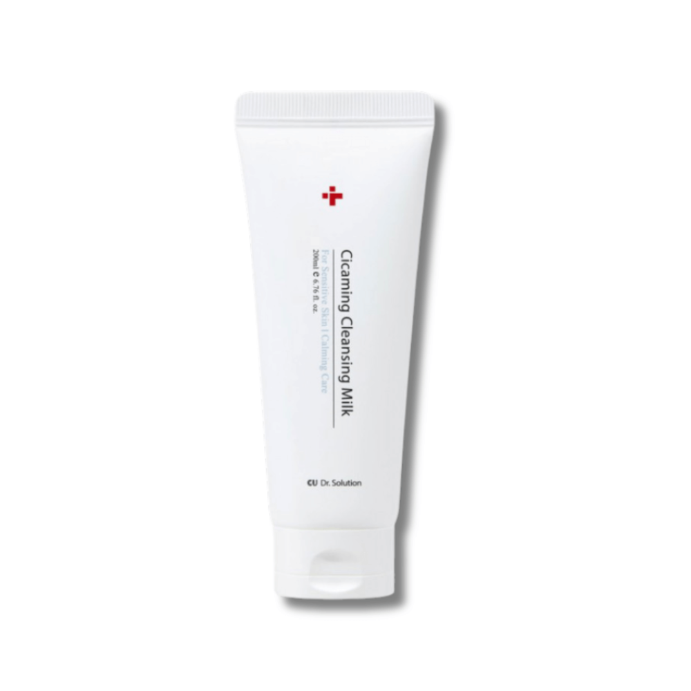 Очищающее молочко с центеллой - Cuskin Dr. Solution Cicaming Cleansing Milk - Фото 1