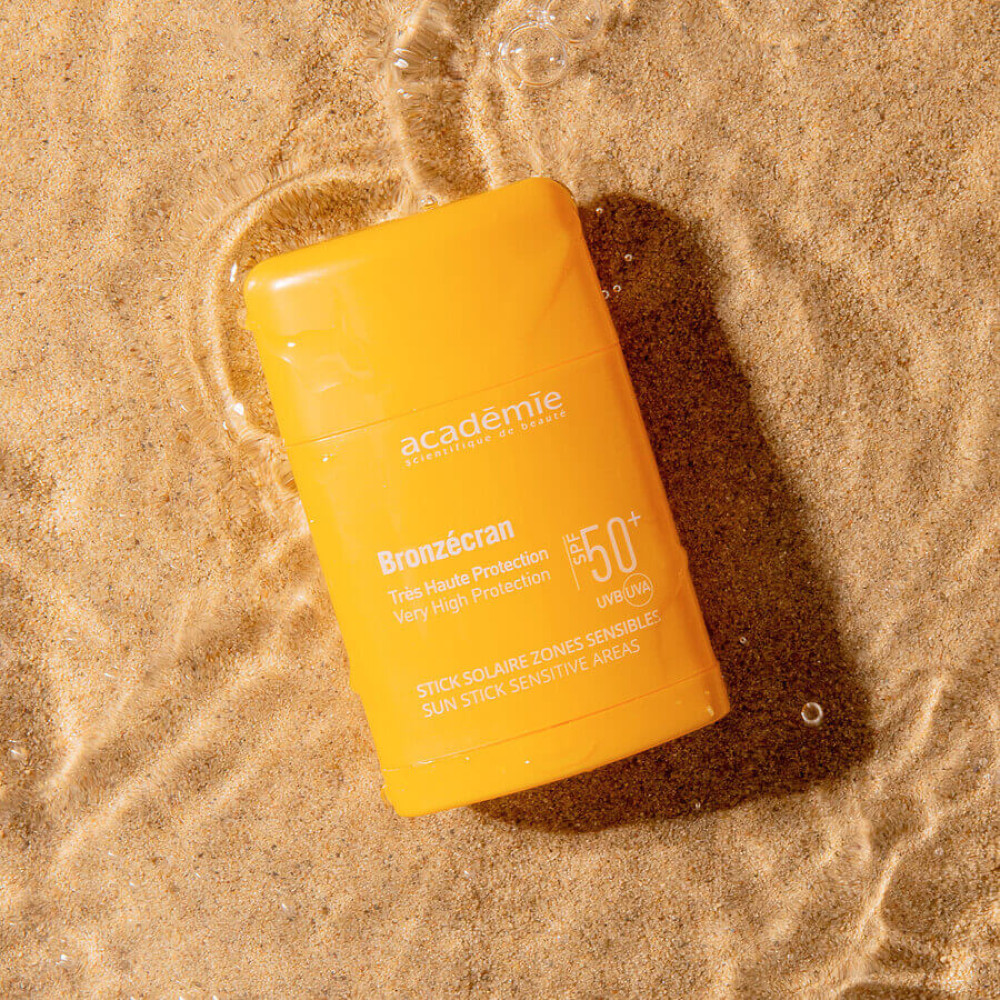 Сонцезахисний стік для чутливих зон - Academie Sun Stick Sensitive Areas SPF50+ фото 3