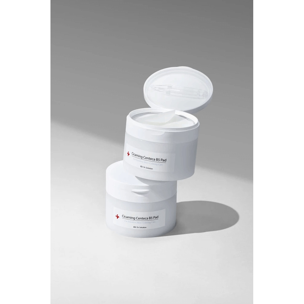 Заспокійливі педи з центелою та пантенолом - CUSkin Dr.Solution Cicaming Centeca B5 Pad фото 2