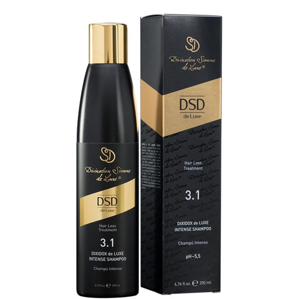 Шампунь від випадіння та для стимуляції росту волосся - DSD de Luxe 3.1 Hair Loss Treatment Intense Shampoo - Фото 1