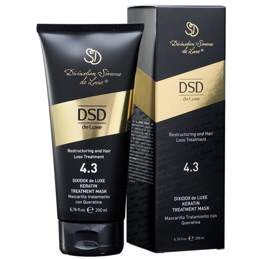 Відновлююча маска з кератином - DSD de Luxe №4.3 Keratin Treatment Mask - Фото 1