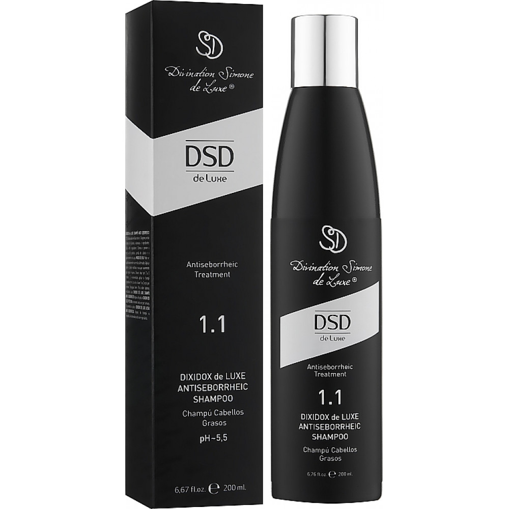 Антисеборейний шампунь - DSD de Luxe Antiseborrheic Treatment 1.1 Antiseborrheic Shampoo - Фото 1