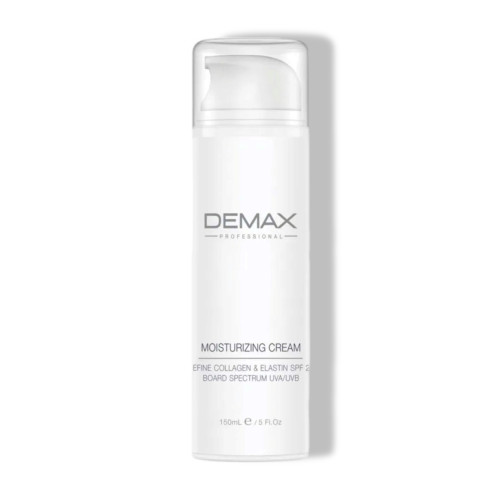 Зволожуючий денний крем з колагеном та еластином - Demax Moisturizing Cream SPF 25 фото