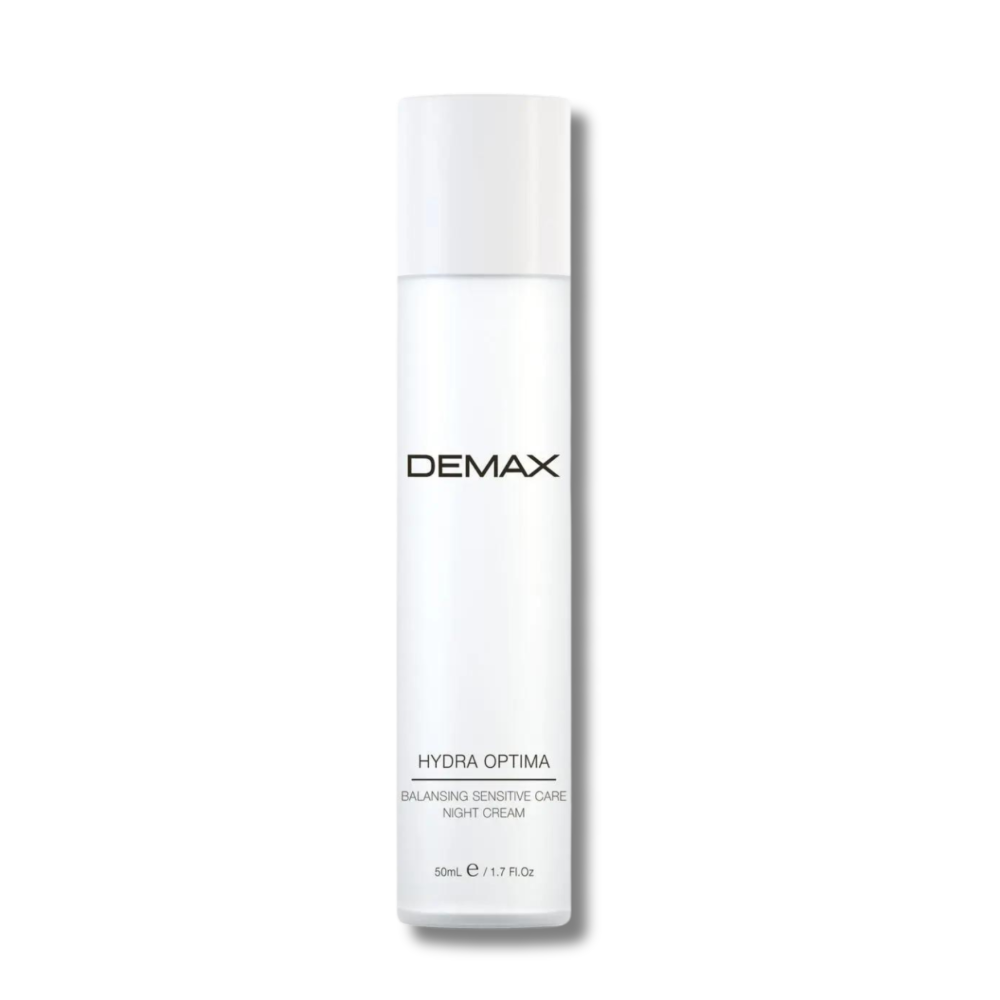 Відновлюючий нічний крем - Demax Hydra Optima Night Balansing Cream Sensitive - Фото 1