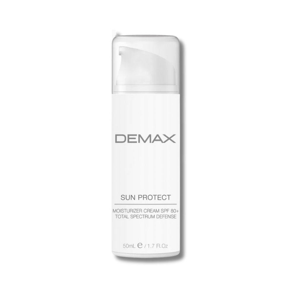 Антиоксидантний захисний зволожувач SPF 80 - Demax Sun Protect Moisturizer Cream SPF 80 - Фото 1