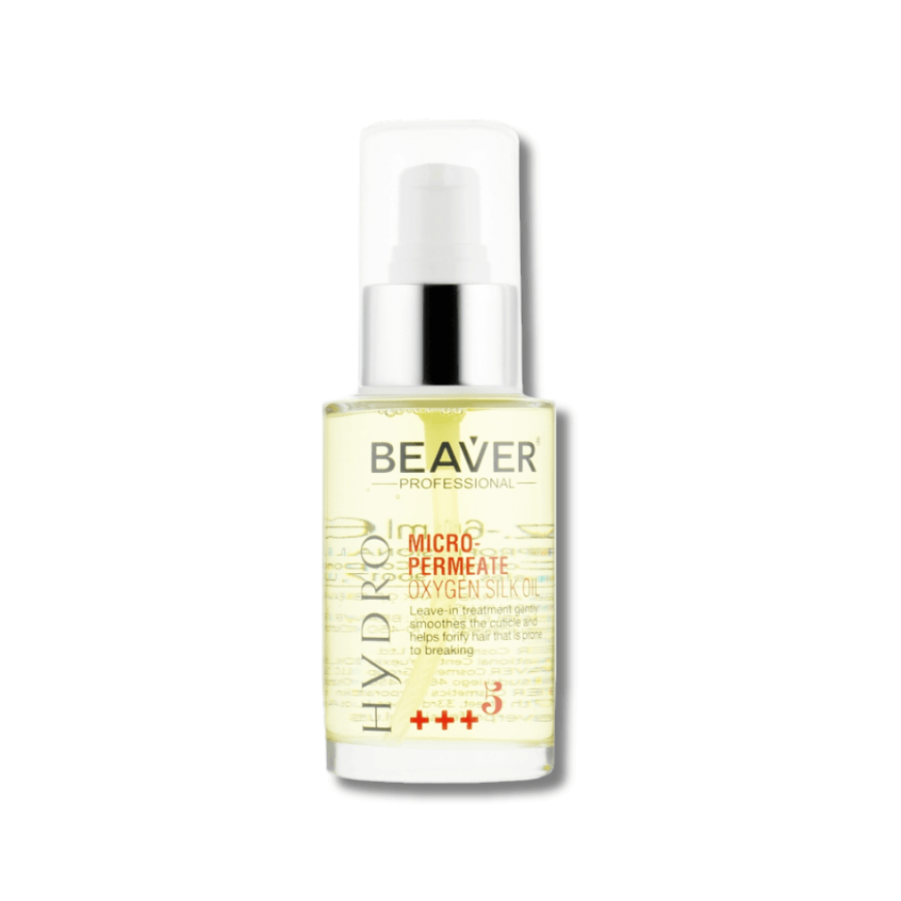 Мікропроникаюча олія з протеїнами шовку - Beaver Professional Micropermeate Oxygen Silk Oil - Фото 1