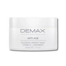 Плацентарная маска-активатор «Витамин С и церамиды» - Demax Placental Activating Mask 
