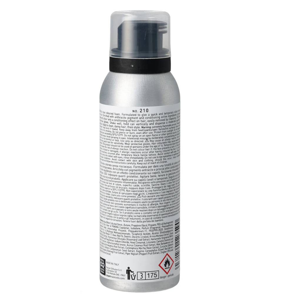 Мусс для волос - Depot No.210 Temporary Colour Mousse Anthracite фото 2