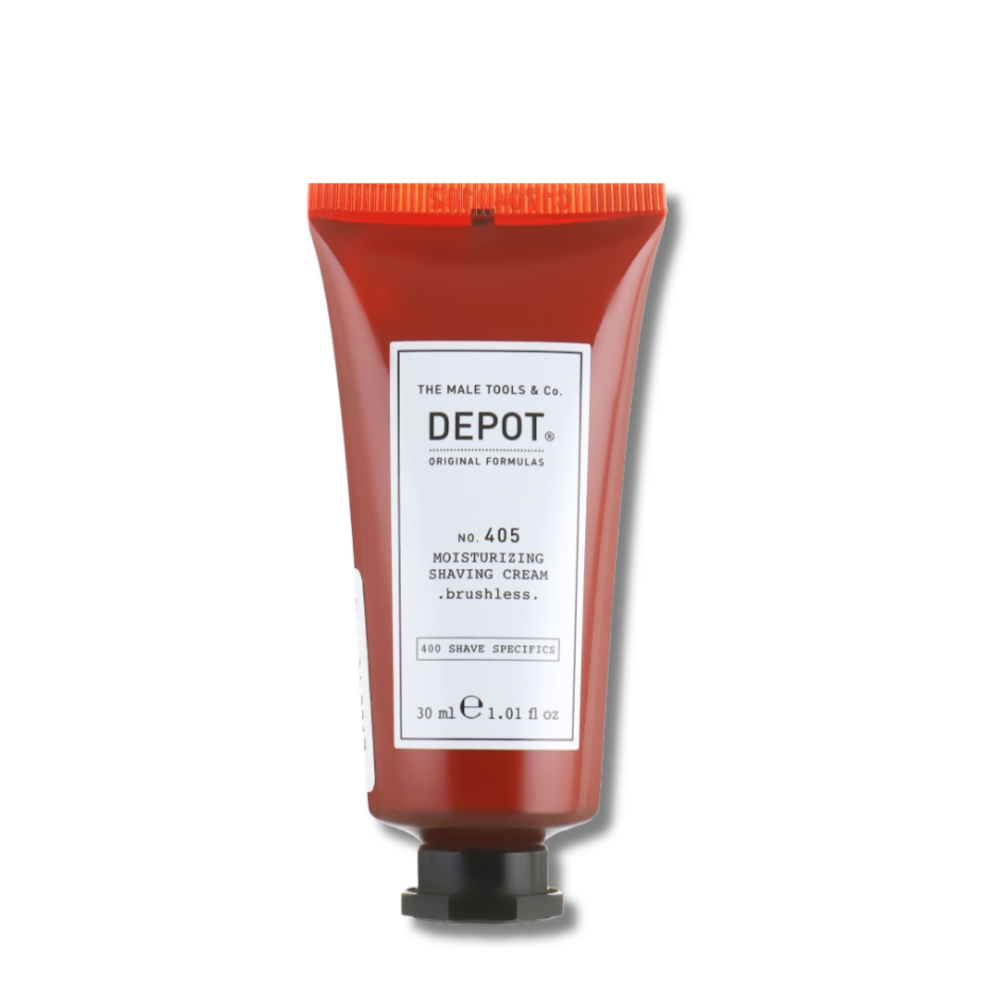 Увлажняющий крем для бритья - Depot No.405 Moisturizing Shaving Cream - Фото 1