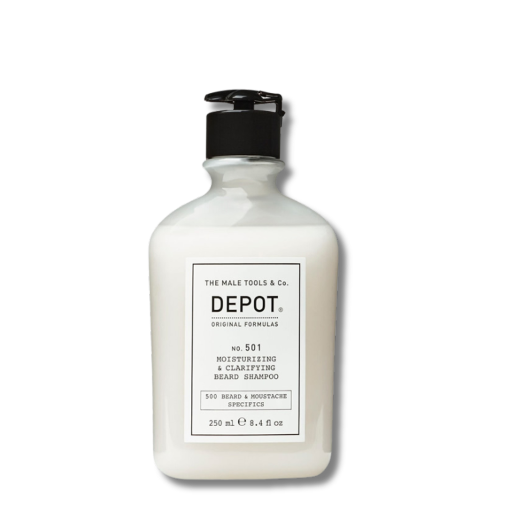 Шампунь для бороди - Depot 501 Moisturizing & Clarifying Beard Shampoo - Фото 1