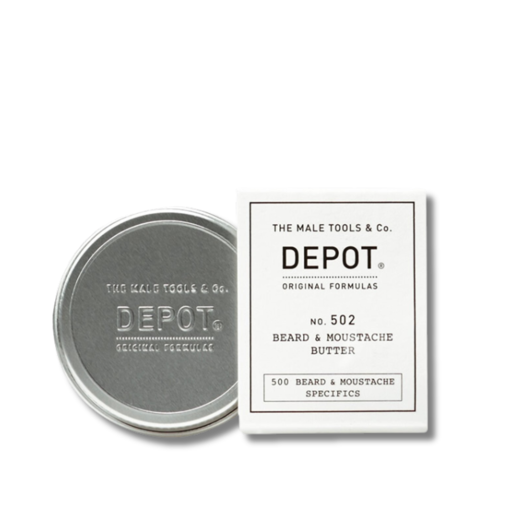 Олія для бороди та вусів - Depot 502 Beard & Mustache Butter - Фото 1