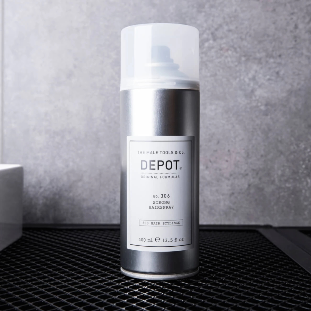 Лак для волос, сильной фиксации - Depot Hair Styling 306 Strong Hairspray фото 4