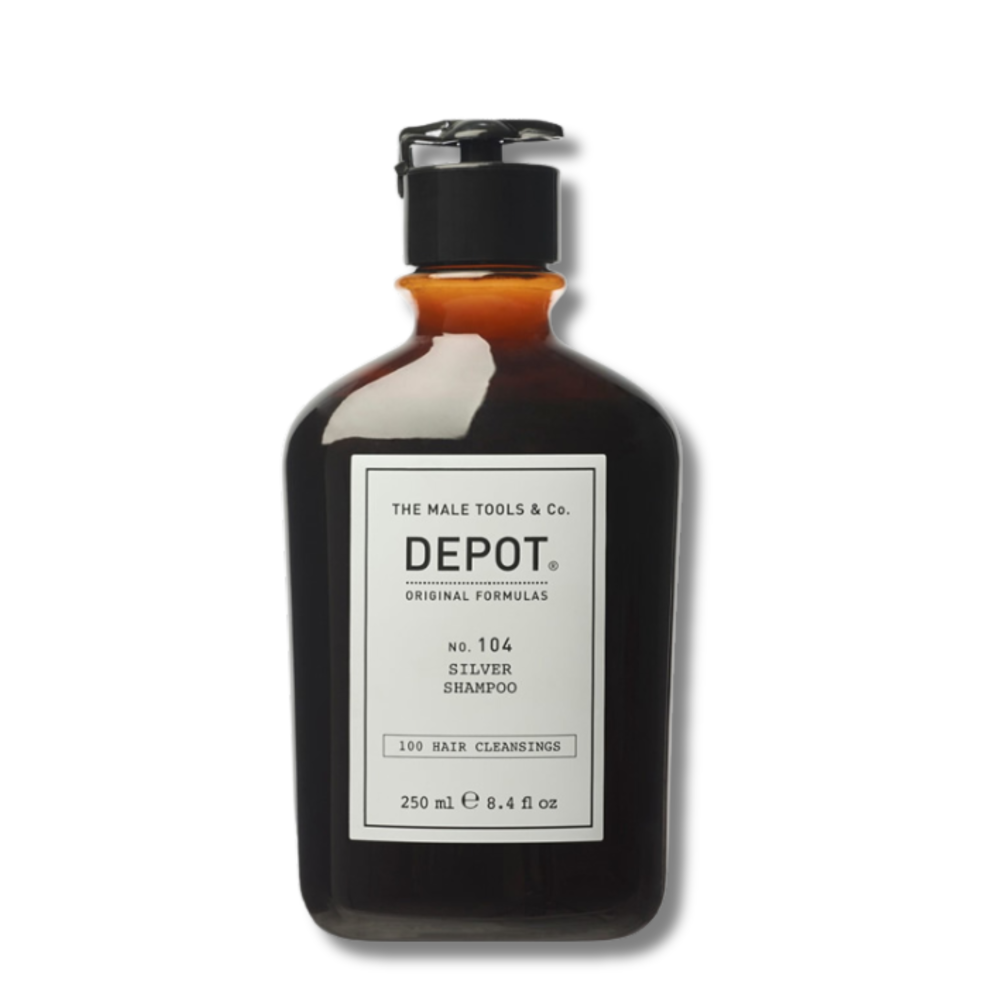Шампунь для сивого та світлого волосся - Depot Hair Cleansings 104 Silver Shampoo - Фото 1