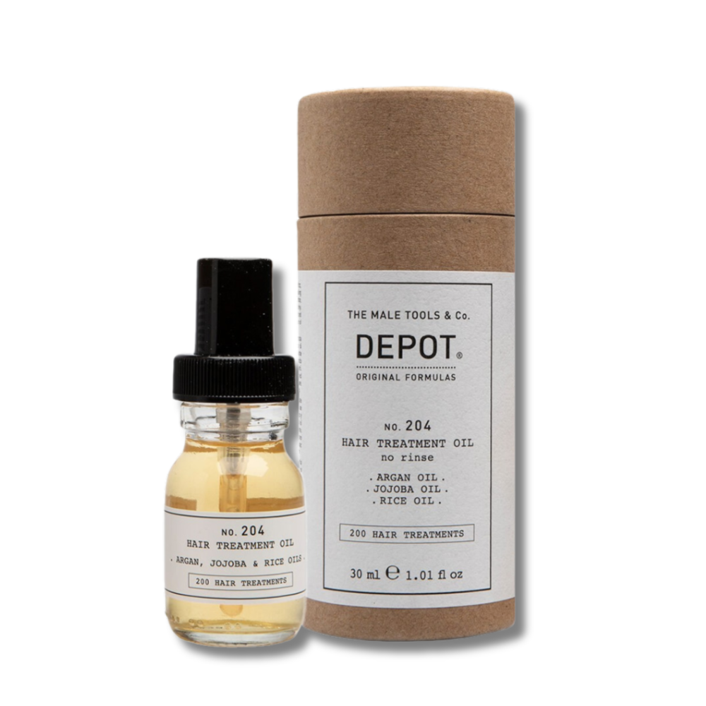 Олійка-догляд для всіх типів волосся - Depot No. 204 Hair Treatment Oil - Фото 1