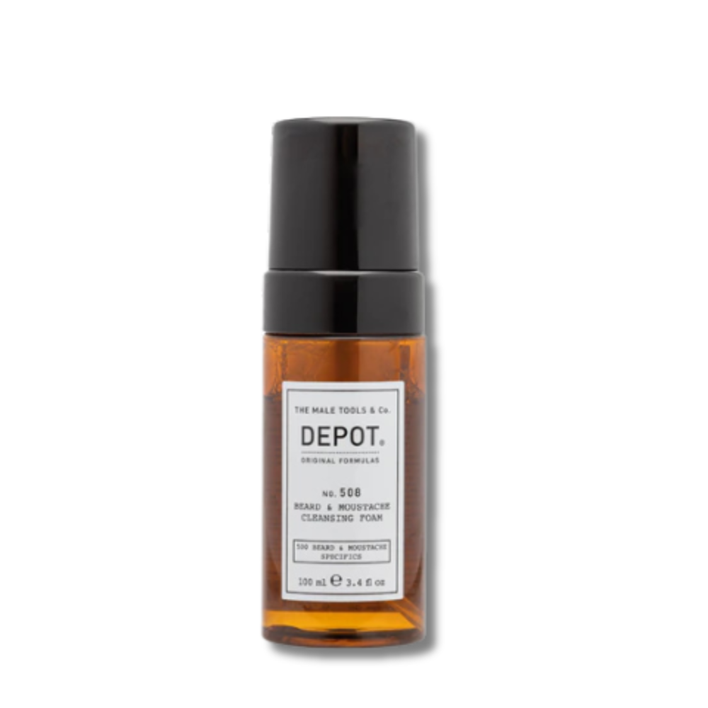 Піна для очищення бороди та вусів - Depot No. 508 Beard & Moustache Cleansing Foam - Фото 1