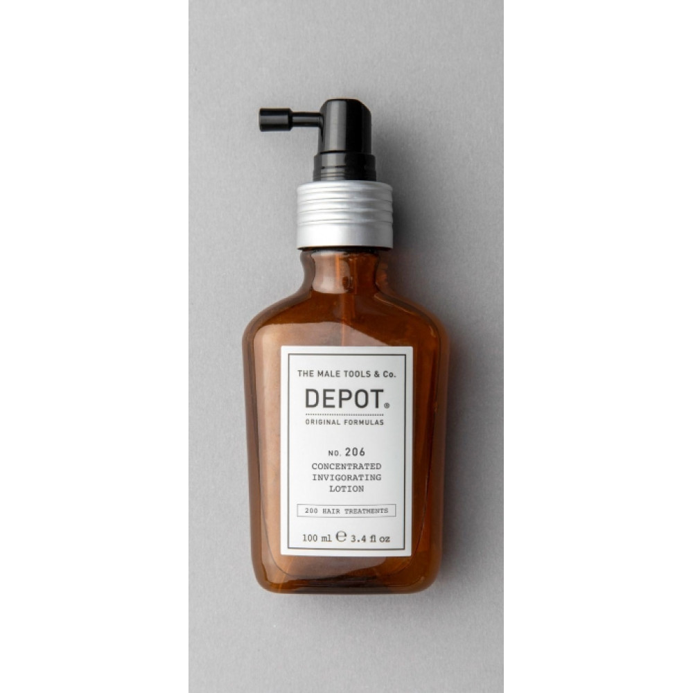Концентрированный лосьон для волос - Depot No.206 Hair Treatment Invigorating Concentrated Lotion фото 2