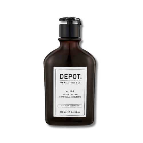Шампунь для глубокой очистки с древесным углем - Depot Hair Cleansings 108 Detoxifying Charcoal Shampoo фото