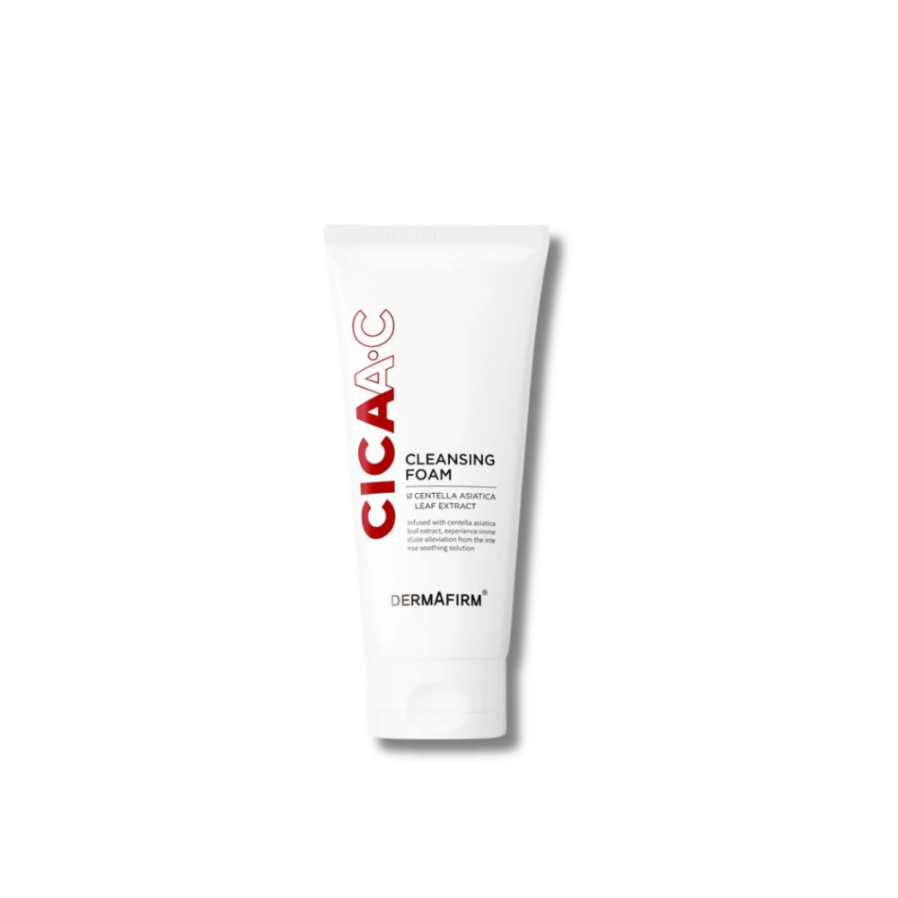 Очищувальна пінка для шкіри зі схильністю до блиску - DermAfirm CICAA.C Cleansing Foam  - Фото 1