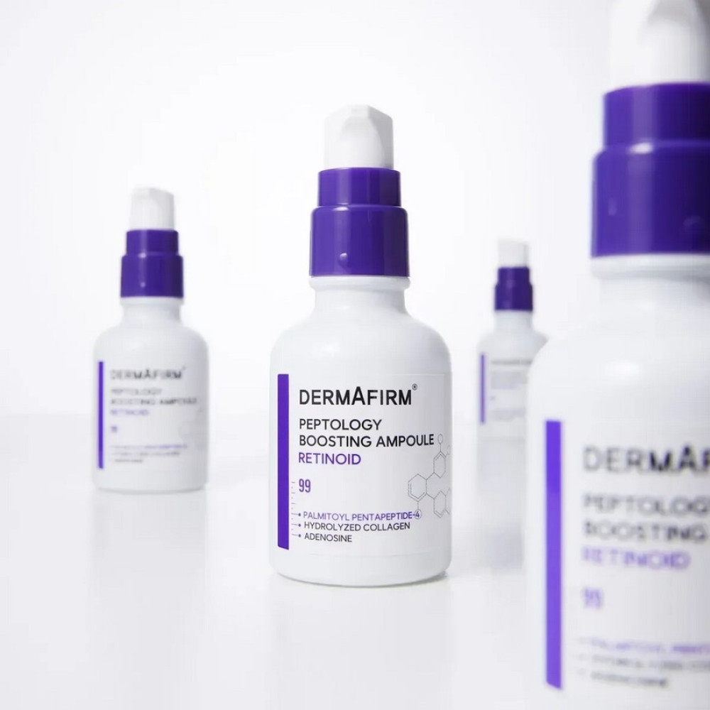 Сироватка бустер з ретинолом та пептидами - DermAfirm Peptology Boosting Ampoule Retinoid фото 2